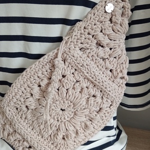 Horgolt crossbody - Summer  - táska & tok - övtáska - Meska.hu