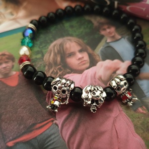 Harry Potter  ásványgyöngy karkötő  - ékszer - karkötő - gyöngyös karkötő - Meska.hu