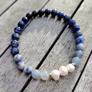 Ásványgyöngy karkötő édesvízi gyönggyel - ékszer - karkötő - gyöngyös karkötő - Meska.hu Ásványgyöngy karkötő édesvízi gyönggyel - ékszer - karkötő - gyöngyös karkötő - Meska.hu