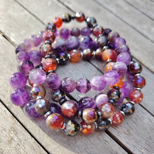 Ásványgyöngy karkötő - ékszer - karkötő - gyöngyös karkötő - Meska.hu Ásványgyöngy karkötő - ékszer - karkötő - gyöngyös karkötő - Meska.hu