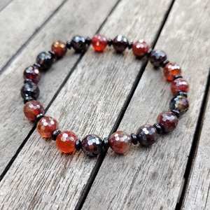 Ásványgyöngy karkötő - Meska.hu