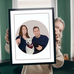 AJÁNDÉK digitális portré - Lepd meg vele Szerelmedet! - Meska.hu