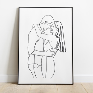 Portré RÓLATOK - Digitális Vonalrajz  - Meska.hu