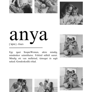 Anyák napi fényképes poszter - színes vagy fekete-fehér  - otthon & életmód - dekoráció - kép & falikép - poszter - Meska.hu