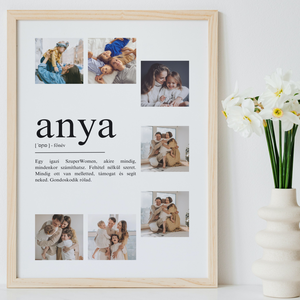 Anyák napi fényképes poszter - színes vagy fekete-fehér  - otthon & életmód - dekoráció - kép & falikép - poszter - Meska.hu