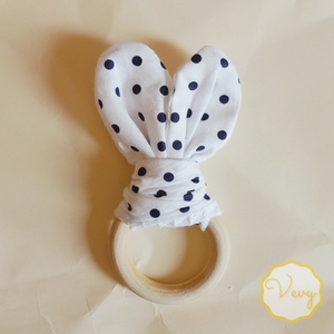 Nyuszifüles rágóka kisfiúnak - játék & sport - Meska.hu