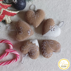 Karácsonyi dísz szett gyapjúfilcből - karácsony - karácsonyi lakásdekoráció - karácsonyfadíszek - Meska.hu Karácsonyi dísz szett gyapjúfilcből - karácsony - karácsonyi lakásdekoráció - karácsonyfadíszek - Meska.hu