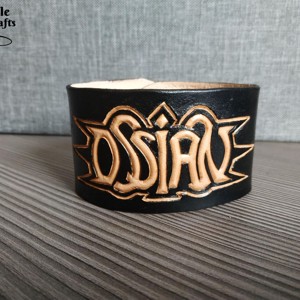 Ossian feliratú karpánt, Ékszer, Karkötő, Széles karkötő, , MESKA