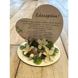 Édesapás kegyeleti dísz  - Meska.hu