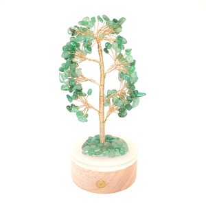 Aventurin elemes ásvány fa hangulatlámpa 20 cm, Kellékek & szerszámok, Ásvány alapanyag, , MESKA