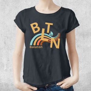 Retro BLTN Balatonos póló, férfi és női változat is - ruha & divat - férfi ruha - póló - Meska.hu
