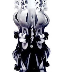 Éj és Fény faragott gyertya, Otthon & Életmód, Gyertya, illat, aroma, Gyertya, Gyertya-, mécseskészítés, MESKA