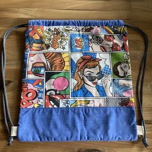 Zsinóros hátizsák - táska & tok - hátizsák - hátizsák - Meska.hu