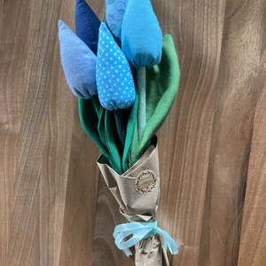 Textiltulipán, Otthon & Életmód, Virágdekoráció, Virágok, Virágcsokor, , MESKA