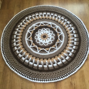 Horgolt szőnyeg - Meska.hu