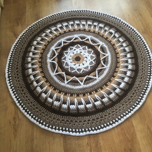 Horgolt szőnyeg - otthon & életmód - lakástextil - szőnyeg - horgolt szőnyeg - Meska.hu