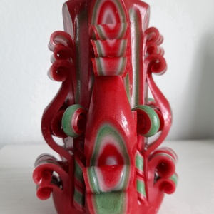 faragott gyertya - otthon & életmód - gyertya, illat, aroma - gyertya - Meska.hu