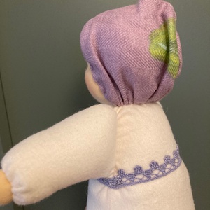 Piskóta baba / Alvó baba - baba - mama - baba játékok - szundikendő, alvóka - Meska.hu