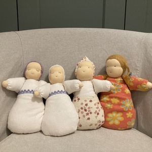 Piskóta baba / Alvó baba - baba - mama - baba játékok - szundikendő, alvóka - Meska.hu