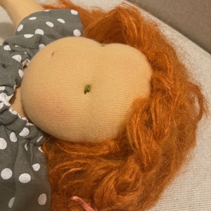 Waldorf baba, vörös hajú - játék & sport - baba & babaház - baba - Meska.hu