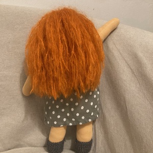 Waldorf baba, vörös hajú - játék & sport - baba & babaház - baba - Meska.hu