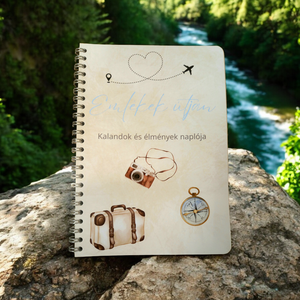 Emlékek Útján  Utazási Napló - otthon & életmód - papír, írószer - jegyzetfüzet & napló - Meska.hu