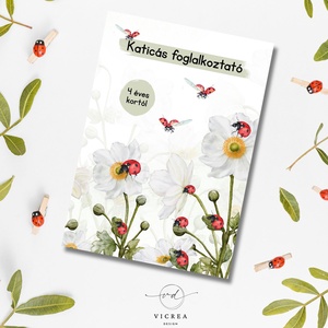 Katicabogaras foglalkoztató gyerekeknek (4 éves kortól) 15 oldalas, Játék & Sport, Készségfejlesztő és Logikai játék, Oktató játékok, Fotó, grafika, rajz, illusztráció, MESKA