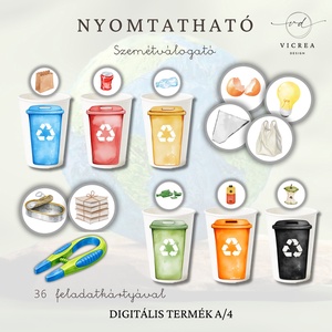 Nyomtatható Öko kaland játékgyűjtemény � környezetvédelem játékosan (4�7 éveseknek) (6db játék) - játék & sport - készségfejlesztő és logikai játék - oktató játékok - Meska.hu