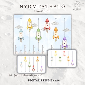 � Naprendszer témájú fejlesztő játékgyűjtemény gyerekeknek (4�7 év) - játék & sport - készségfejlesztő és logikai játék - oktató játékok - Meska.hu