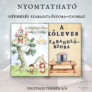� Népmesés szabadulószoba csomag � két mesés kaland egy csomagban - Meska.hu