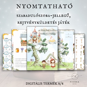 � Az égig érő paszuly népmesés ÓRIÁS csomag � foglalkoztató, játékgyűjtemény és szabadulószoba - játék & sport - készségfejlesztő és logikai játék - oktató játékok - Meska.hu