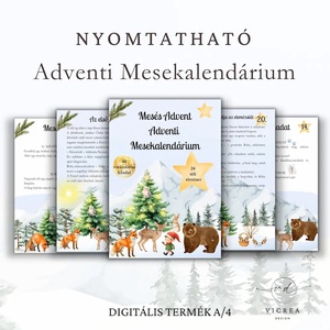 Mesés Advent – Mesekalendárium (24 napos karácsonyi mesés utazás), Játék & Sport, Készségfejlesztő és Logikai játék, Oktató játékok, Fotó, grafika, rajz, illusztráció, Mesés Advent – Mesekalendárium (24 napos karácsonyi mesés utazás)

24 varázslatos téli történet – m..., MESKA