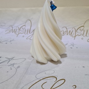 Szójaviasz karácsonyi gyertya - Meska.hu