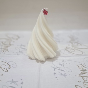 Szójaviasz karácsonyi gyertya - karácsony - adventi díszek - adventi gyertyadíszek és koszorúdíszek - Meska.hu