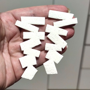 Fehér Szimfónia fülbevaló - ékszer - fülbevaló - lógó fülbevaló - Meska.hu