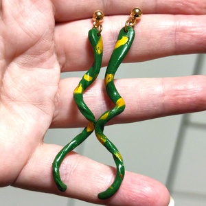 Fenyővarázs fülbevaló - ékszer - fülbevaló - lógó fülbevaló - Meska.hu