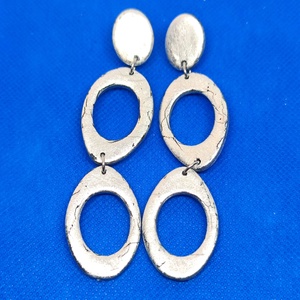 Ezüst Holdfény fülbevaló - ékszer - fülbevaló - lógó fülbevaló - Meska.hu