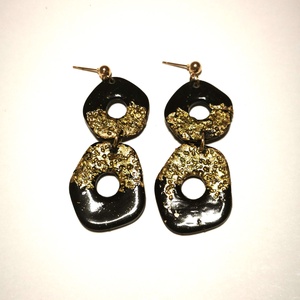 Arany suttogás fülbevaló, Ékszer, Fülbevaló, Lógó fülbevaló, Ékszerkészítés, MESKA