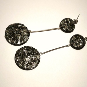 Éjfény Csillanás fülbevaló - ékszer - fülbevaló - lógó fülbevaló - Meska.hu