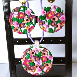 Réti Virágvarázs � ékszerszett, Ékszer, Ékszerszett, Ékszerkészítés, Gyurma, MESKA