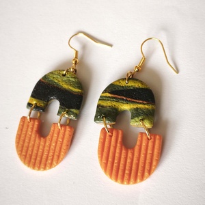 Napfény Liget fülbevaló - ékszer - fülbevaló - lógó fülbevaló - Meska.hu