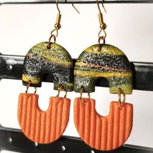 Napfény Liget fülbevaló - ékszer - fülbevaló - lógó fülbevaló - Meska.hu