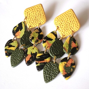 Lux Botanica fülbevaló - ékszer - fülbevaló - lógó fülbevaló - Meska.hu