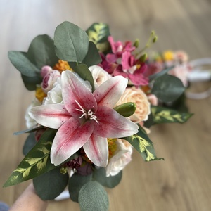 Üde esküvői szett - rendelésre - esküvő - menyasszonyi- és dobócsokor - Meska.hu