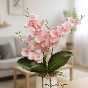 Apróvir�gos halv�ny rózsaszín orchidea - Meska.hu