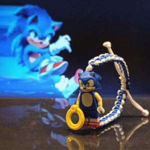 Sonic Minifig karkötő - Meska.hu