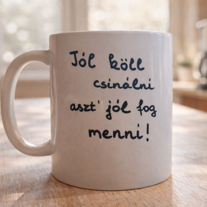 Újévi bölcsesség bögre � Vidámka módra, Otthon & Életmód, Konyhafelszerelés, tálalás, Tálalás, Bögre & Csésze, , MESKA