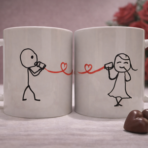 Páros bögre � Szeretlek Valentin-napi bögrepár, Otthon & Életmód, Konyhafelszerelés, tálalás, Tálalás, Bögre & Csésze, , MESKA