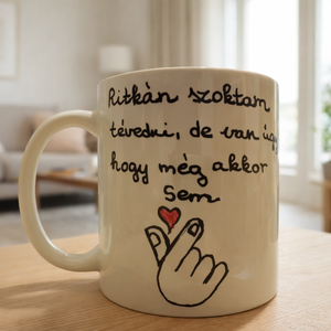 Ritkán szoktam tévedni� kézzel dekorált vicces bögre - Meska.hu