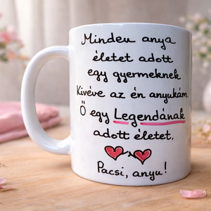 Megható, vicces anyák napi bögre - feliratos ajándék anyának , Otthon & Életmód, Konyhafelszerelés, tálalás, Tálalás, Bögre & Csésze, , MESKA